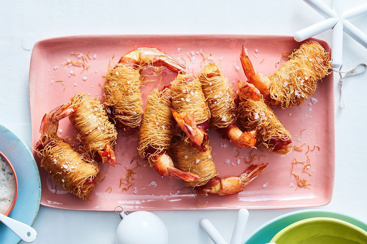 Chicken Wrapped Prawn